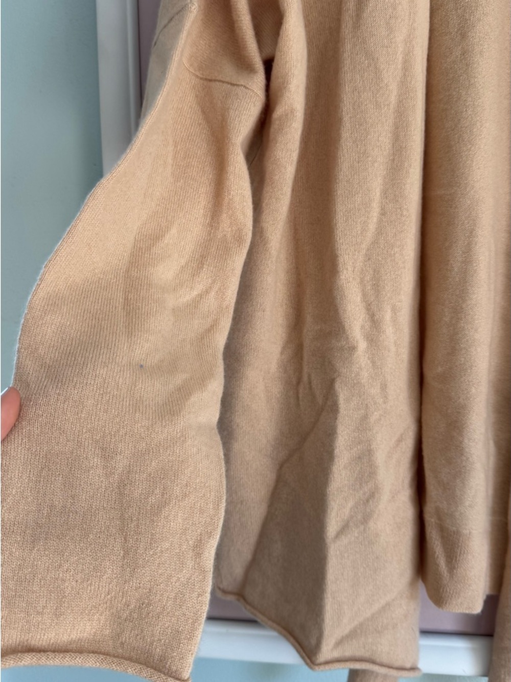 J. Crew Open-Front Cardigan - Camel Tan - Picture 3 of 4